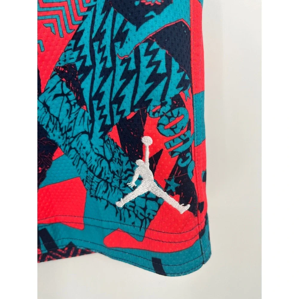 Jordan Dri-FIT Abstract Graphic Basketball Shorts Men S Multicolor Spizike Retro